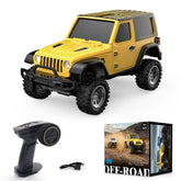 1/36 Scale 2.4G 4WD Full Proportional RC Off-Road Car Model with Realistic LED Lights (RTR Version)